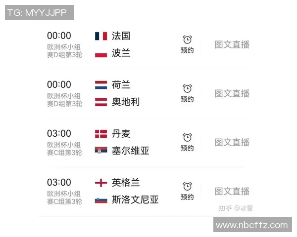 2024年欧洲杯小组赛赛程时间安排及各场比赛详细信息解析
